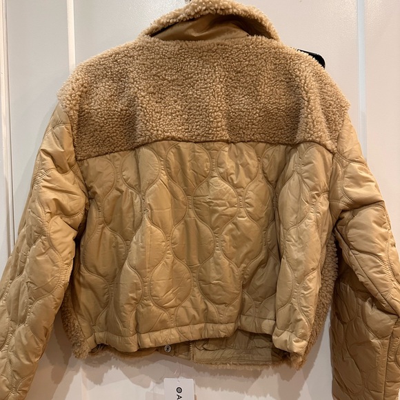 Athleta Fleece Hybrid Jacket NWT - Picture 5 of 5